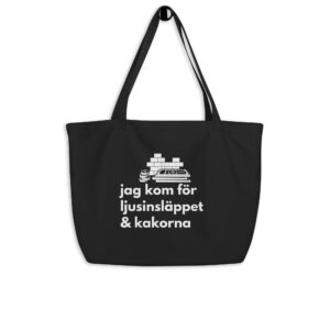 Jag kom för ljusinsläppet & kakorna Tote Bag